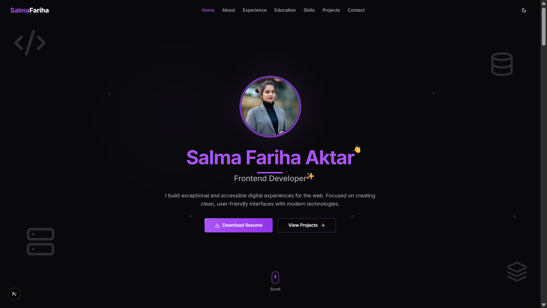 Portfolio Website